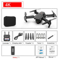 E88 Pro Foldable Quadcopter Drone - WIFI FPV, HD 4K Camera, Altitude Hold - Electronic Accessories Outlet