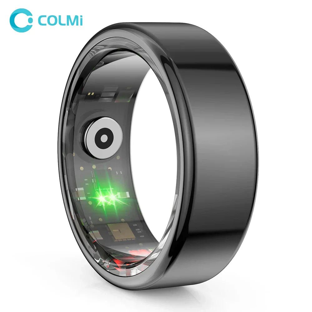 Titanium Steel Smart Ring with Health Monitoring, IP68 Waterproof, and Multi - sport Modes - Electronic Accessories Outlet