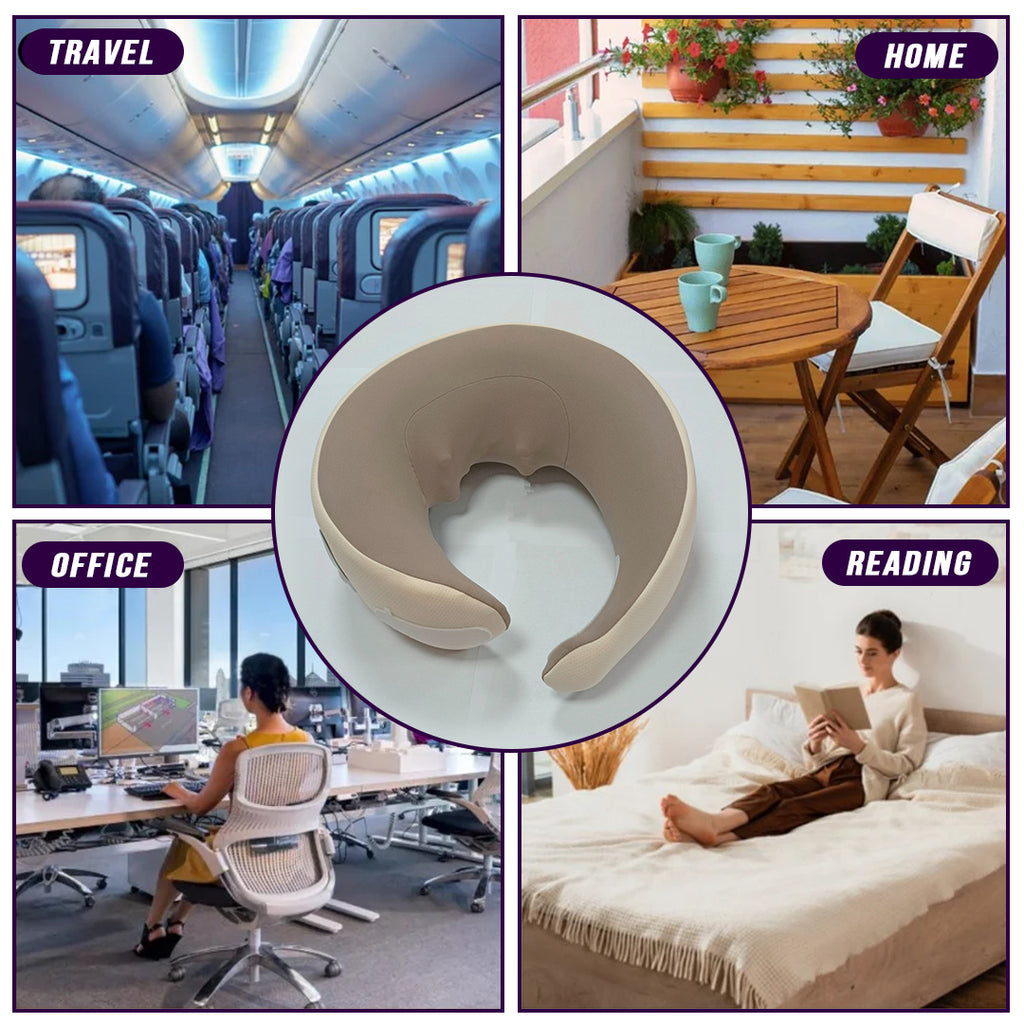 Multi-Purpose Neck Massage Pillow w/Heat