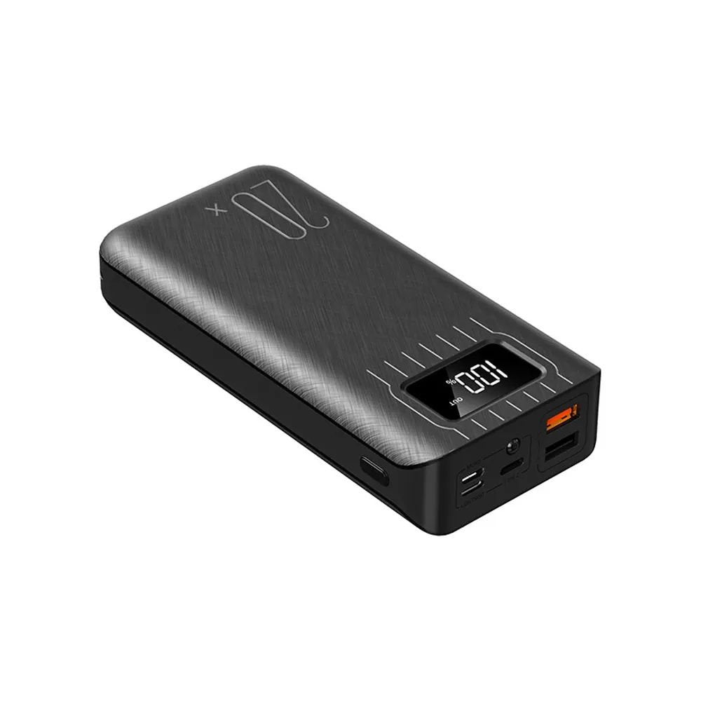 20000mAh Portable Charger Power Bank with Dual USB & LED Flashlight
